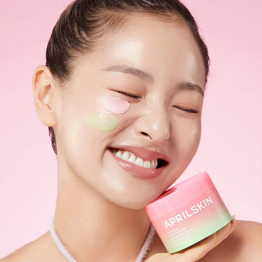APRILSKIN Pink Aloe Pack Cleanser | Nettoyant Coréen 4-en-1 Apaisant Nettoyant Exfoliant Hydratant KBeauty Trend