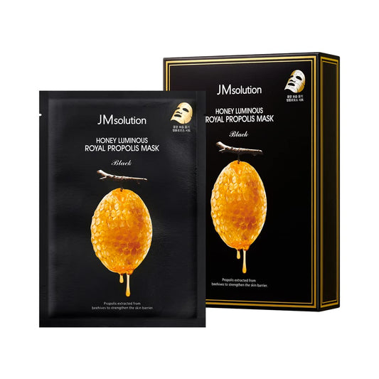 JMsolution Honey Luminous Royal Propolis Mask | Masque Luxe Gelée Royale Boost Eclat
