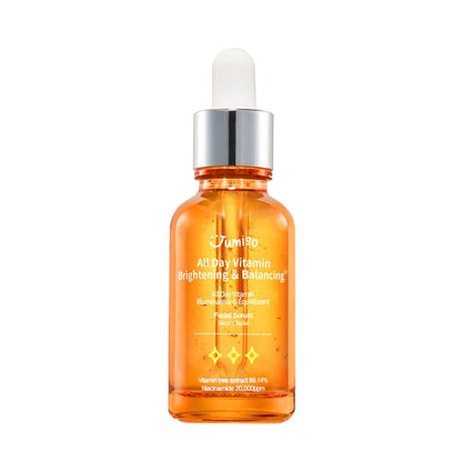 JUMISO All Day Vitamin Brightening & Balancing Facial Serum | Sérum Facial Vitaminé Éclaircissant Revitalisant Anti Taches