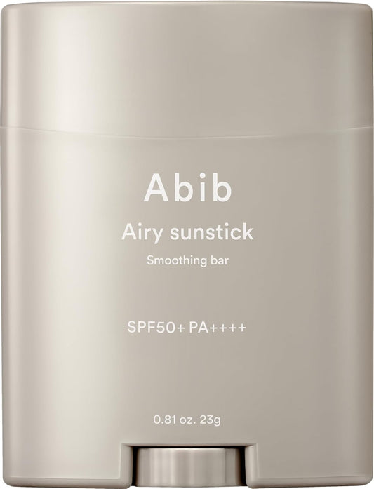 Abib Airy Sunstick Smoothing Bar  SPF50+ PA++++ | Ecrans Solaire Finition Matte