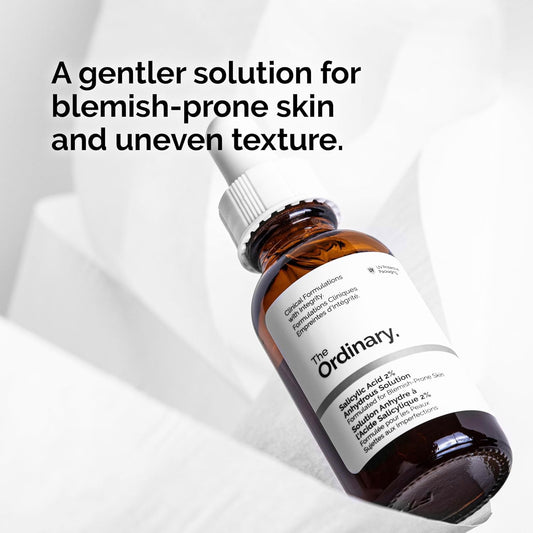 THE ORDINARY Acide Salicylique 2 % - Sérum Anti-Imperfections Exfoliant Purifiant & Contrôle Sébum