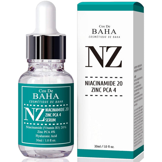 Cos De BAHA NZ Niacinamide 20 Zinc PCA 4 Serum