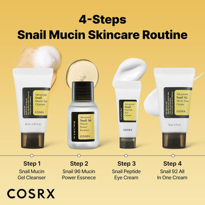 COSRX All About Snail Kit | Kit Best Seller Mucine Escargot Régénérante Apaisante