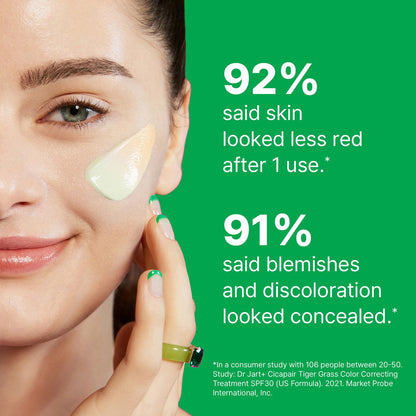Dr. Jart+	Cicapair Tiger Grass Color Correcting Treatment | Crème Correctrice Apaisante