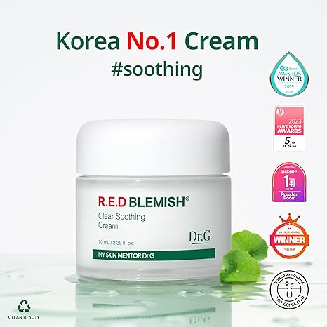 Dr,G R.E.D Blemish Clear Soothing Cream | Crème Apaisante & Sublimante