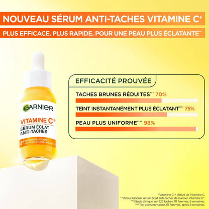 GARNIER SKIN ACTIVE VITAMINE C SERUM JOUR | Sérum Eclat Anti Taches