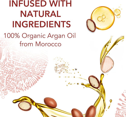 Creme of Nature Smooth & Shine Polisher Hair Serum Heat Protectant with Argan Oil | Sérum Protecteur Chaleur Lissant