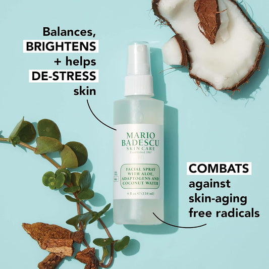 MARIO BADESCU Spray visage à l'aloe vera, Adaptogene et Eau de coco