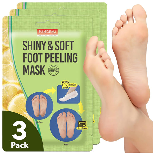 PUREDERM Shiny & Soft Foot Peeling Mask