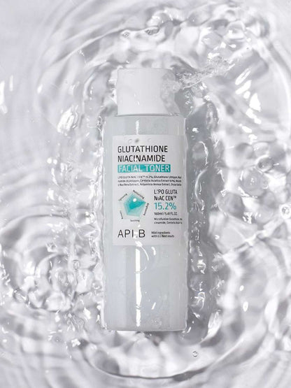 APLB Glutathione Niacinamide Facial Toner | Toner Eclaircissant & Hydratant