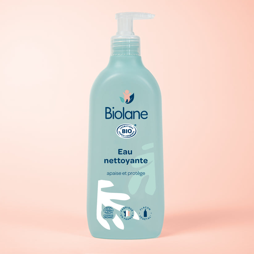 BIOLANE Eau Nettoyante Bio | Apaisante & Protectrice