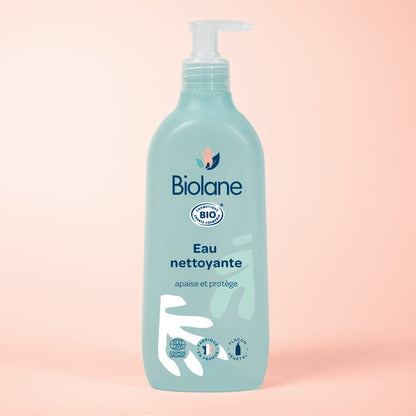 BIOLANE Eau Nettoyante Bio | Apaisante & Protectrice