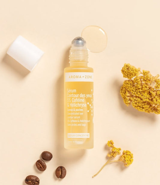 AROMAZONE Sérum concentré Contour des Yeux 5% Caféine & Hélichryse