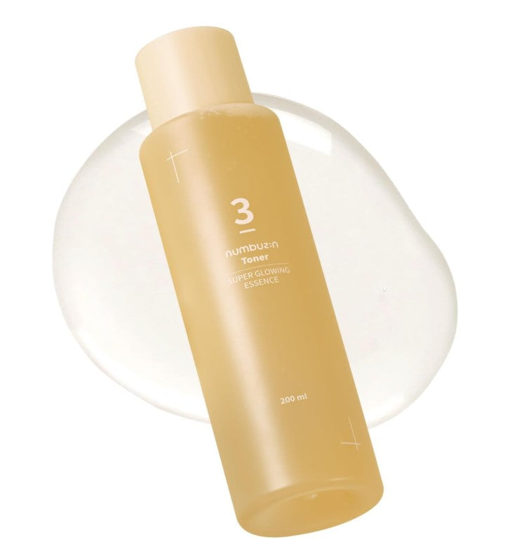 NUMBUZIN No. 3 Super Glowing Essence Toner | Toner Hydratant & Revitalisant