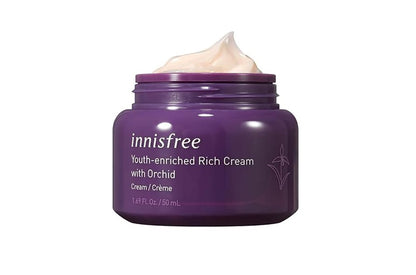 INNISFREE Creme Youth Enriched ORCHID |  Crème Lissante Anti-âge Ultra-Hydratante
