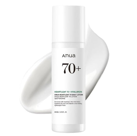 Anua Heartleaf 70 Daily Lotion | Lotion Hydratante légère Apaisante