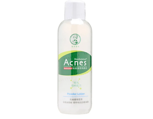 Rohto Mentholatum Acnes Powder Lotion | Lotion Tonique SeboRegulateur Matifiant Anti Acné