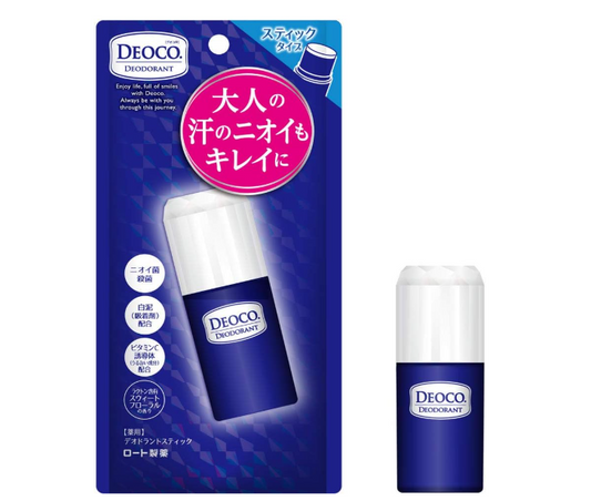 Rohto Mentholatum Deoco Deodorant Stick | Déo Stick Japonais Innovant Anti Odeurs