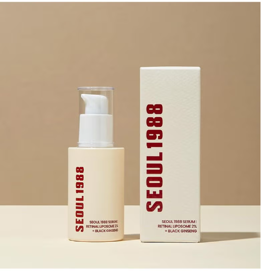 KSECRET SEOUL 1988 Serum : Retinal Liposome 2% + Black Ginseng | Serum Anti-âge Revatalisant Luxe KBeauty