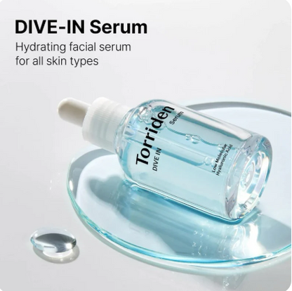 Torriden DIVE-IN Low Molecule Hyaluronic Acid Serum | Sérum 100% Acide Hyauloronique Hydration Maximale