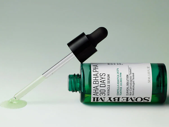 SOME BY MI AHA, BHA, PHA 30 Days Miracle Serum | Sérum Miracle Lissant Régulateur de Sébum & Correcteur
