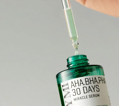 SOME BY MI AHA, BHA, PHA 30 Days Miracle Serum | Sérum Miracle Lissant Régulateur de Sébum & Correcteur