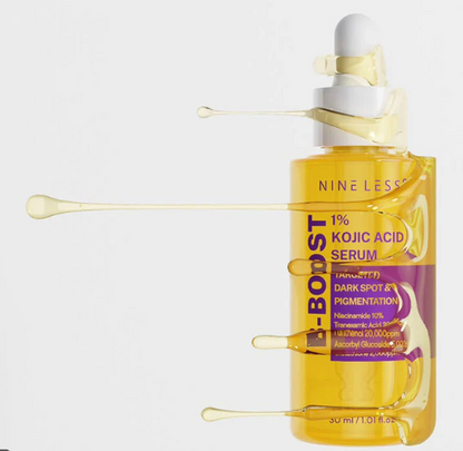 NINELESS B-Boost 1% Kojic Acid Serum | Sérum Illuminant Anti-Taches Teint Uniforme