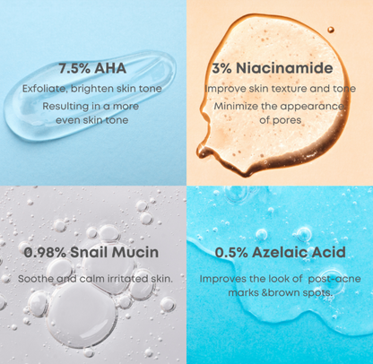 NINELESS A-Control Azelaic Acid Toner | Toner Hydratant Anti Irritation Anti Sébum