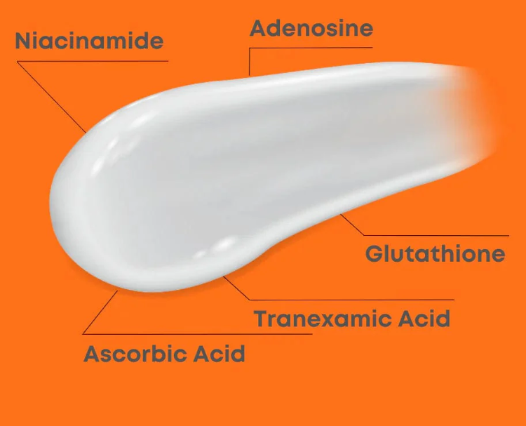 NINELESS Mela-Pro Tranexamic Acid Sun Screen | Ecrans Solaire Illuminant SPF 50+ Anti Taches