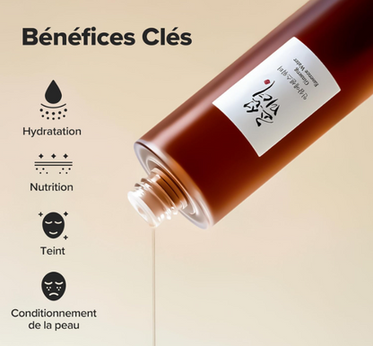 Beauty of Joseon Ginseng Essence Water | Eau Revitalisante Ultra-nourrissante & Illuminante Texture Légère