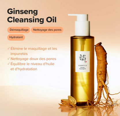 Beauty of Joseon	Ginseng Cleansing Oil | Huile Demaquillante Nourrissante Revitalisante Best Seller