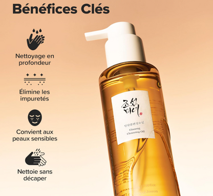 Beauty of Joseon	Ginseng Cleansing Oil | Huile Demaquillante Nourrissante Revitalisante Best Seller