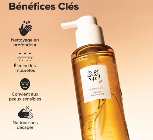 Beauty of Joseon	Ginseng Cleansing Oil | Huile Demaquillante Nourrissante Revitalisante Best Seller