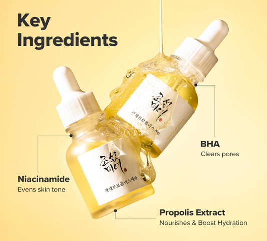 Beauty of Joseon Glow Serum | Sérum Luxe Illuminateur Apaisant Boost Eclat Hydratant Intense