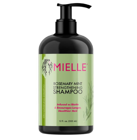 Mielle Organics Rosemary Mint Strengthening Shampoo | Shampoing Nourrissant & Brillance