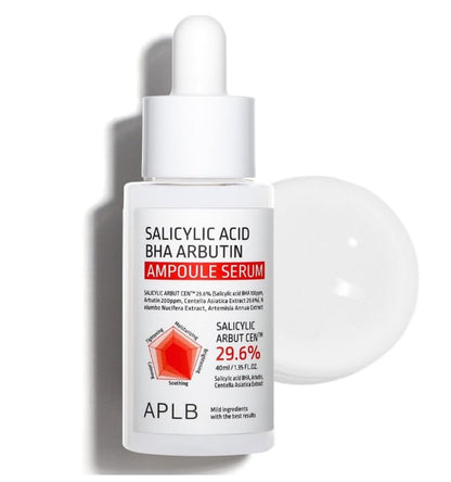 APLB Salicylic Acid BHA Arbutin Ampoule Serum | Sérum Anti-Taches & Illuminant