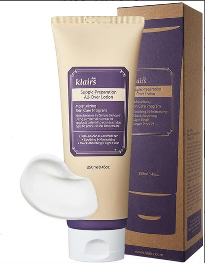 Dear Klairs Supple Preparation All-Over Lotion | Crème Hydratante Légère