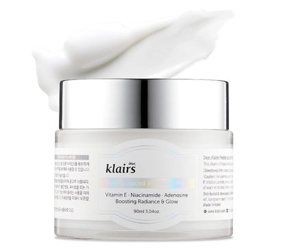 Dear Klairs Freshly Juiced Vitamin E Mask | Crème & Masque Hydratant Apaisant Illuminant