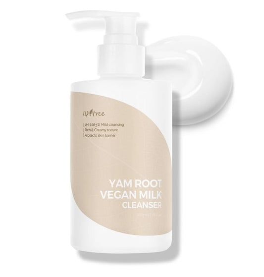 Isntree Yam Root Vegan Milk Cleanser | Lait Nettoyant Doux et Nourissant