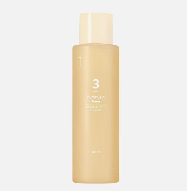 NUMBUZIN No. 3 Super Glowing Essence Toner | Toner Hydratant & Revitalisant