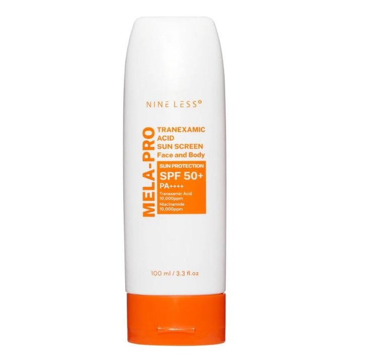 NINELESS Mela-Pro Tranexamic Acid Sun Screen | Ecrans Solaire Illuminant SPF 50+