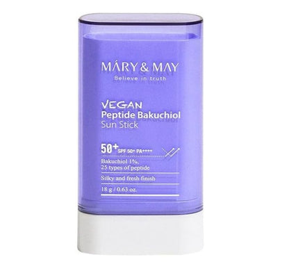 Mary&May Vegan Peptide Bakuchiol Sun Stick | Ecrans Solaire SPF50+ PA++++