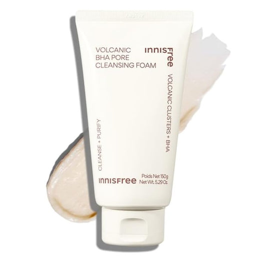 innisfree	Volcanic BHA Pore Cleansing Foam | Mousse Nettoyante Exfoliante Purifiante Anti-Sébum