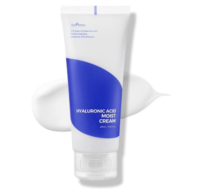 Isntree Hyaluronic Acid Moist Cream | Crème Riche Hydratante & Apaisante
