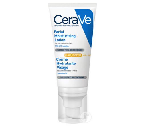 CeraVe Facial Moisturising Lotion SPF 30 | Crème Solaire Hydratante Visage SPF30