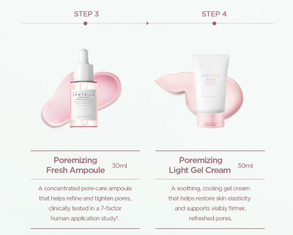 SKIN 1004 Madagascar Centella Poremizing Travel Kit  | Coffret de soins Format Voyage Routine Complete