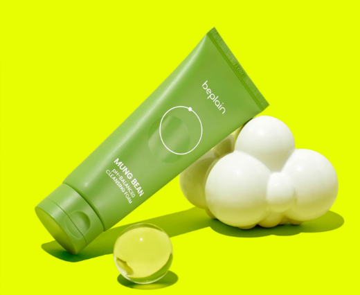 BEPLAIN Mung Bean Ph-balanced Cleansing Foam |Mousse Nettoyante Purifiante Apaisante