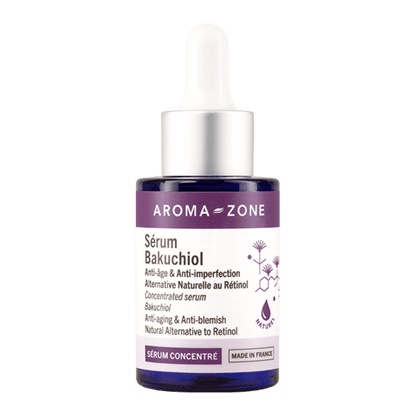 AROMAZONE Base neutre Sérum Visage Concentré Bakuchiol | Unifiant Hydratant Regenerant
