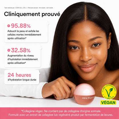 ABIB PDRN Collagen Lip Mask Glazed Jelly | MasqueLèvres Nourrissant Repulpant #1 Corée