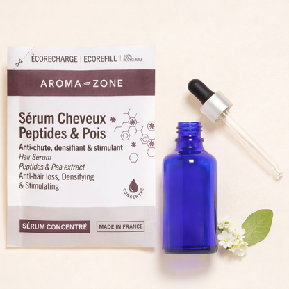 AROMAZONE Sérum cheveux Anti-Chute Peptides & Extrait de pois | Sérum Best Seller Cheveux